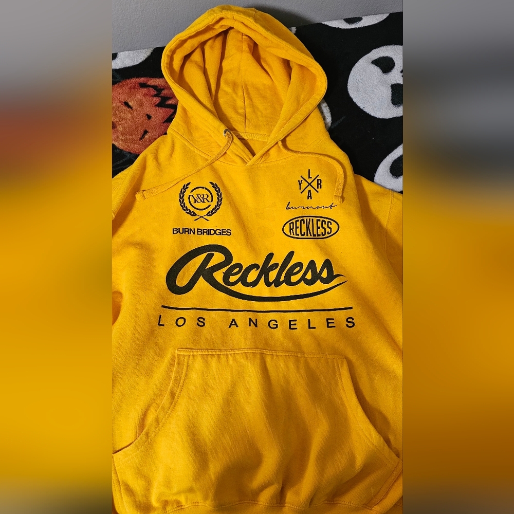 Young & Reckless Vibrant Yellow Hoodie